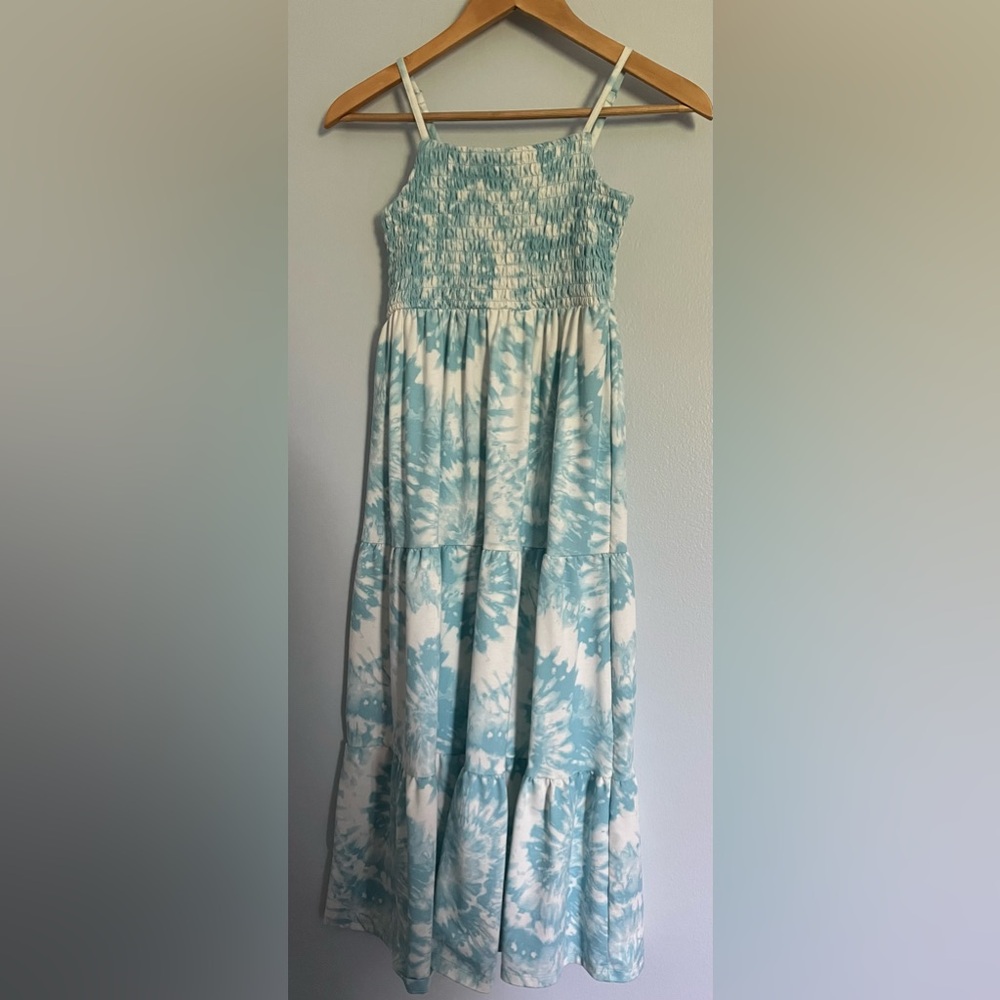 Tiered Smocked Tie Dye Maxi